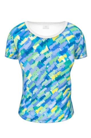 【NEW】HOLY LIGHT_スクープドネックTシャツ