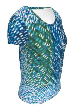 【NEW】DEW LIGHT_スクープドネックTシャツ